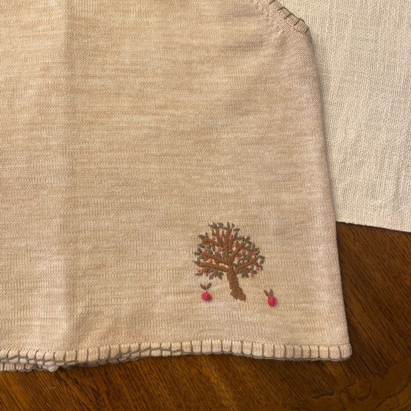 VINTAGE FALL APPLE ORCHARD COTTON TABU VEST 1X - Picture 6 of 6